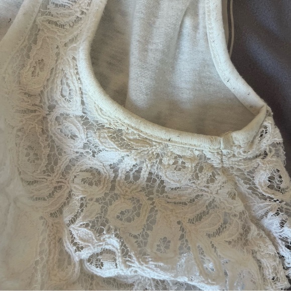 Philosophy lace zippered tank top - Picture 7 of 8